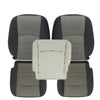 2009 to 2012 FITS for Dodge Ram 1500 2500 3500 SLT Cloth Seat Cover Gray