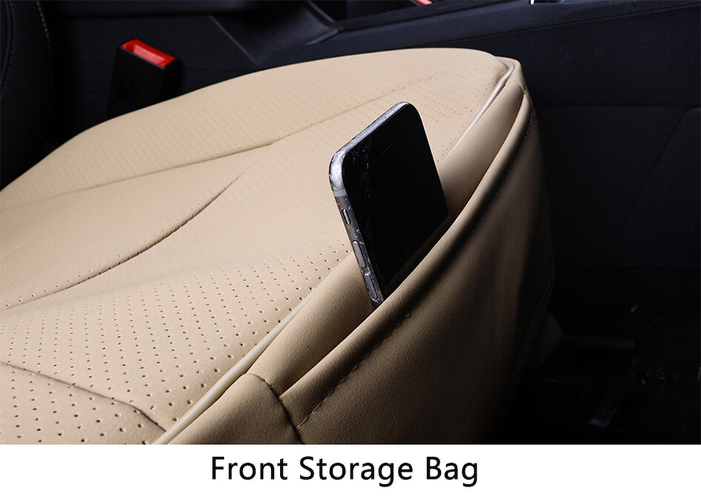 PU Leather Car Front Cover Cushion Seat Protector Half Full Surround for TOYOTA