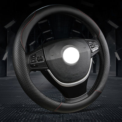 For Toyota Car Steering Wheel Cover Microfiber Leather Anti-Slip Accessories