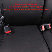 Load image into Gallery viewer, Car Seat Covers Full Set,Seat Covers for Cars,Black Car Seat Cover,Car Seat Protector Waterproof,Custom Fit for Subaru Forester 2019 2020 2021 2022 2023 2024,Car Seat Cushion,Neoprene(Black)