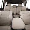 Custom Fit Gladiator Car Seat Covers for Select Jeep Gladiator (Not for HIGH Altitude,Rear Row No Center Fold-Down Armrest) 2020 2021 2022 2023 - Leatherette (Beige)