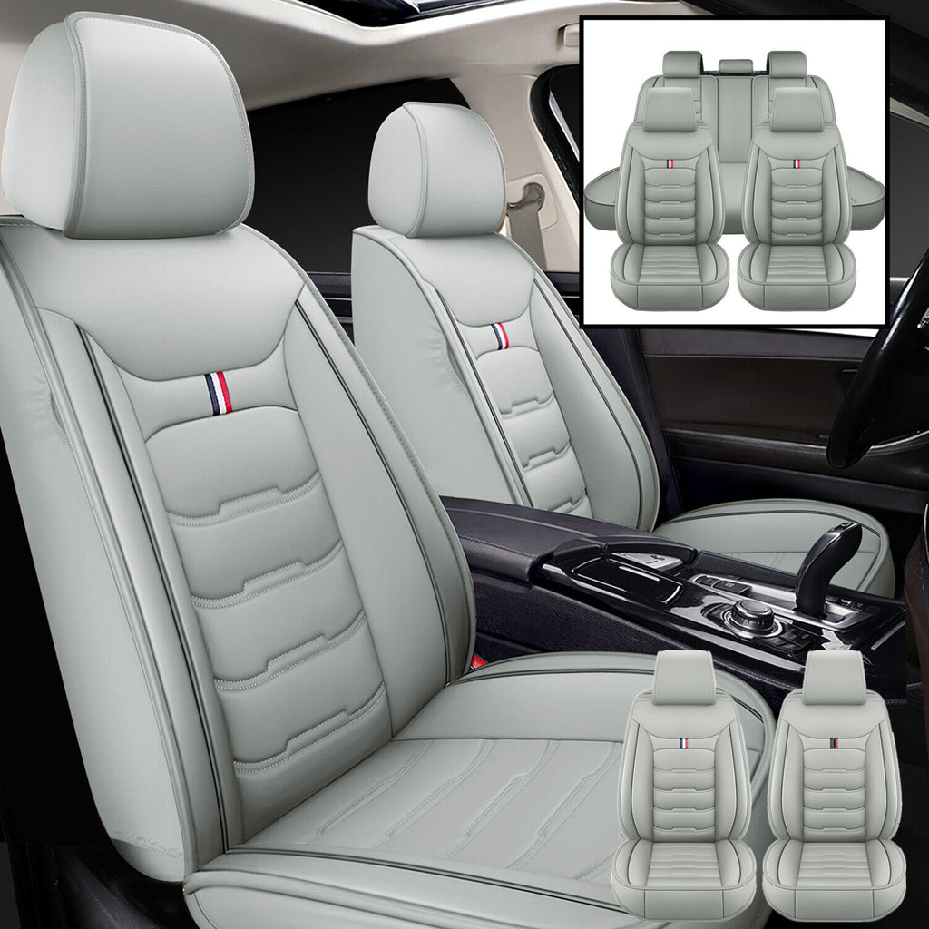 For Hyundai Car Seat Cover 5 Seat Full Set Leather Waterproof Front Rear Cushion