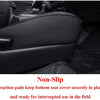 Custom Fit Tacoma Car Seat Covers for Select Toyota Tacoma 2016 2017 2018 2019 2020 2021 2022 2023 Double Cab/Crew Cab -Full Set,Leather(Black)