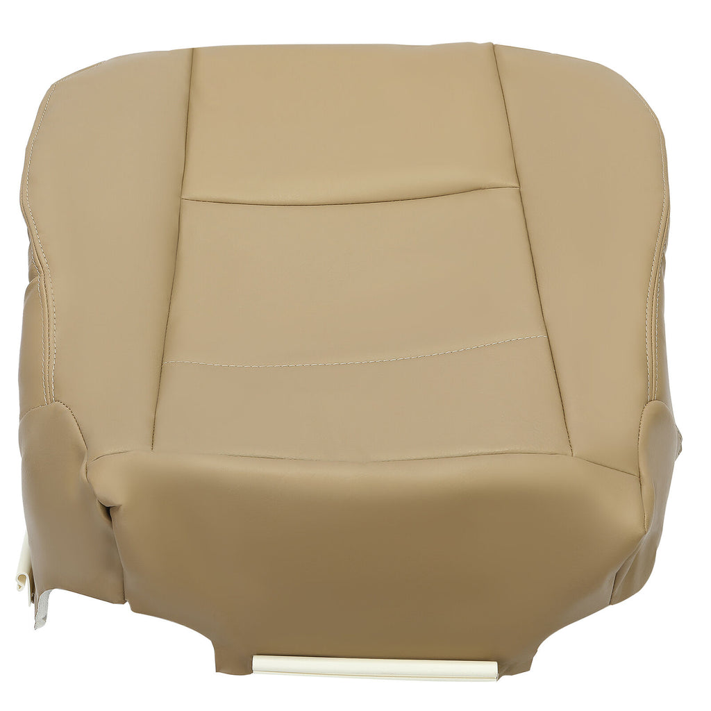 For Toyota Tundra 2000 2001 2002 2003 2004 Driver Bottom Leather Seat Cover Tan