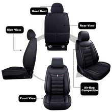 Load image into Gallery viewer, For Nissan Car Seat Cover 5-Seat Full Set Deluxe Leather Front Rear Protector