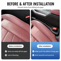 Premium Car Seat Gap Filler Set – Leak Proof Storage Organizer (2PCS)