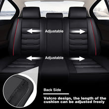 Load image into Gallery viewer, For Nissan Car Seat Cover 5-Seat Full Set Deluxe Leather Front Rear Protector