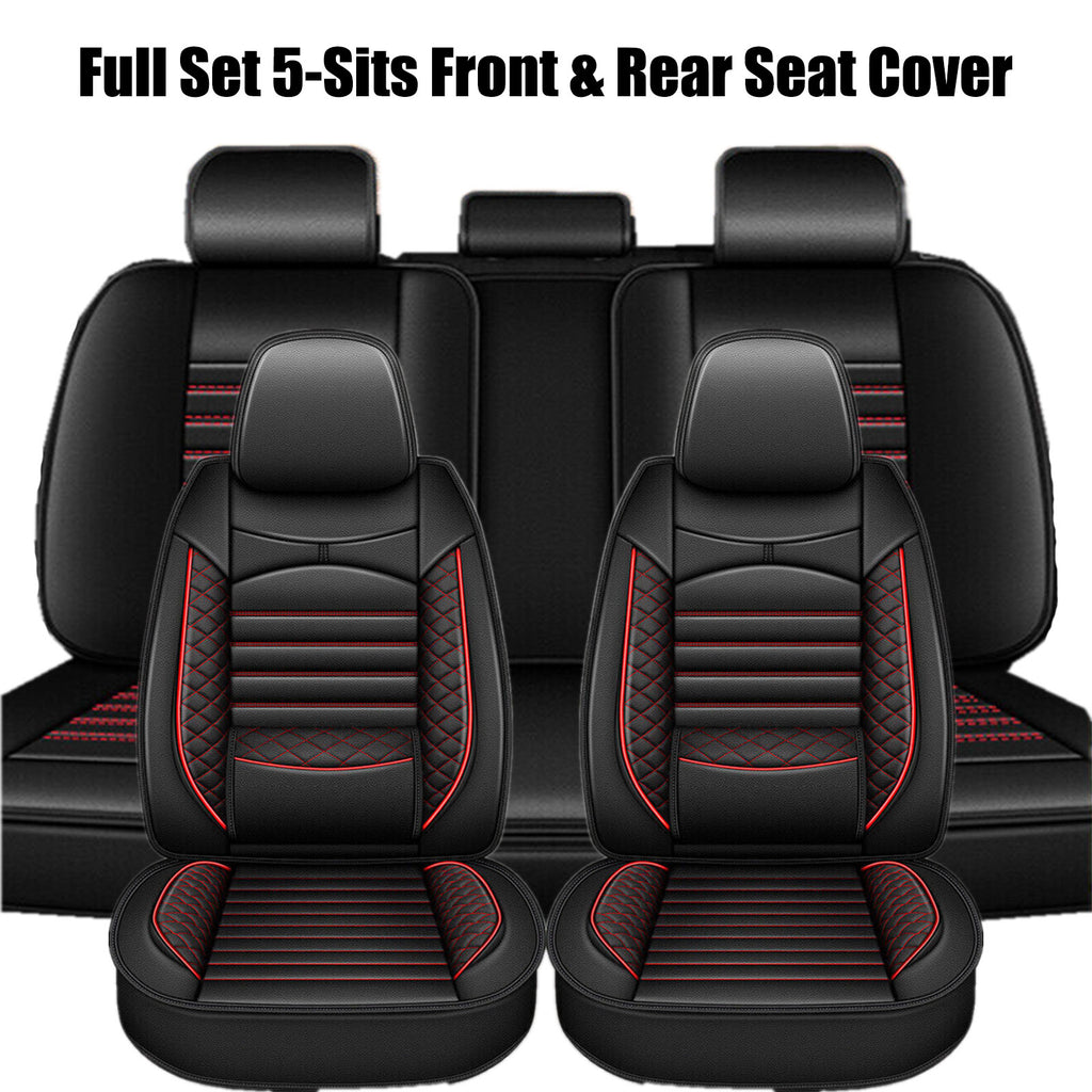 For NISSAN Murano 2011-2023 Car Seat Covers Leather Full Set Front Rear Cushion