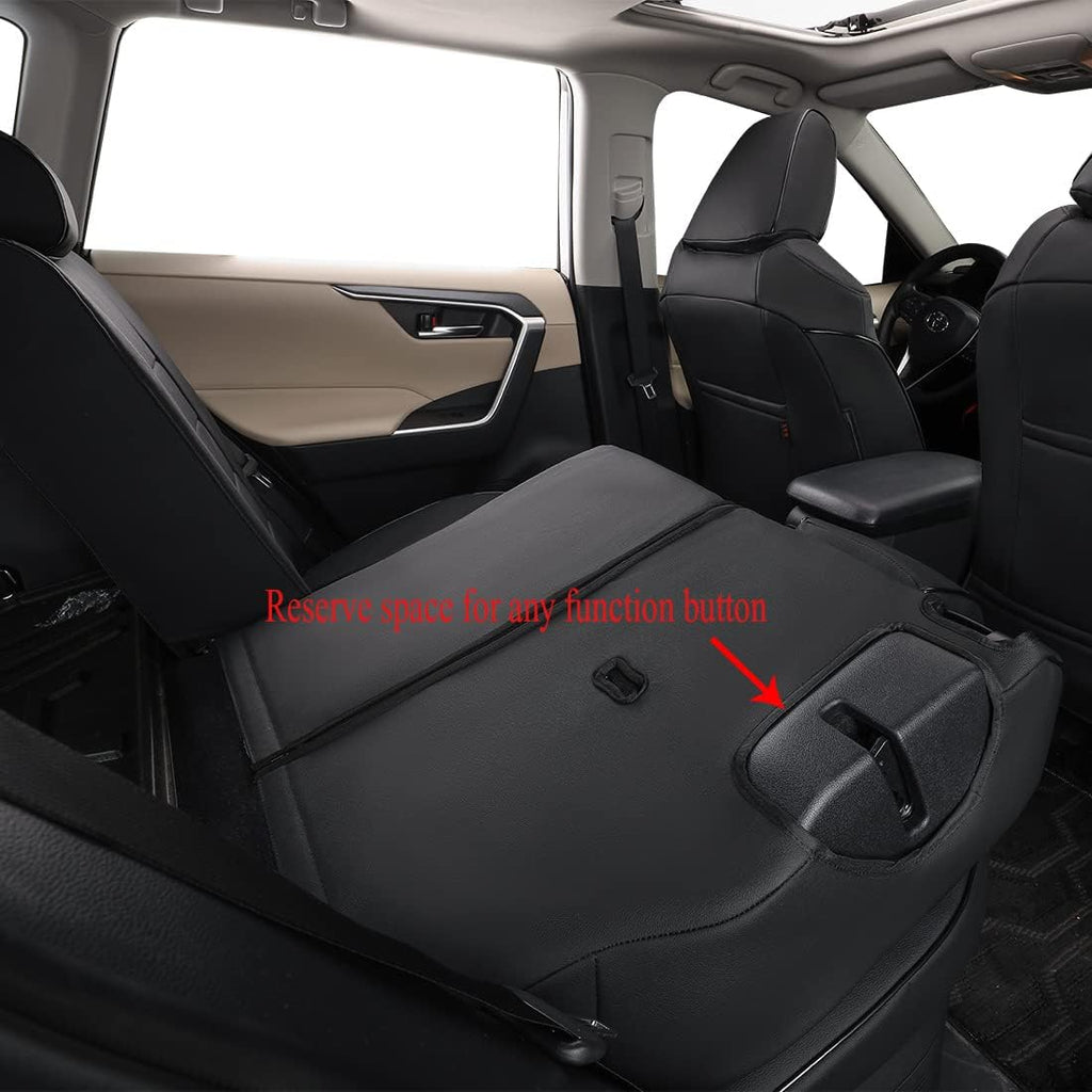 Corolla Seat Covers Car Seat Cover Full Set for Toyota Corolla 2014 2015 2016 2017 2018 2019 L, LE,LE Eco Sedan,Automotive Seat Covers for Cars,Front Back Seat Covers(Black)