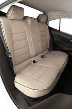 Load image into Gallery viewer, Custom Honda Fit Seat Covers for Select Honda Fit 2009 2010 2011 2012 2013 2014 - Leather (Beige)