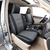 4Runner Seat Covers Full Set 7 Seats 2010-2024,Car Seat Cover for Toyota 4 Runner,Custom Car Seat Protector Waterproof,Leather Car Seat Cushion,Black Car Seat Cover,Leather(Black)