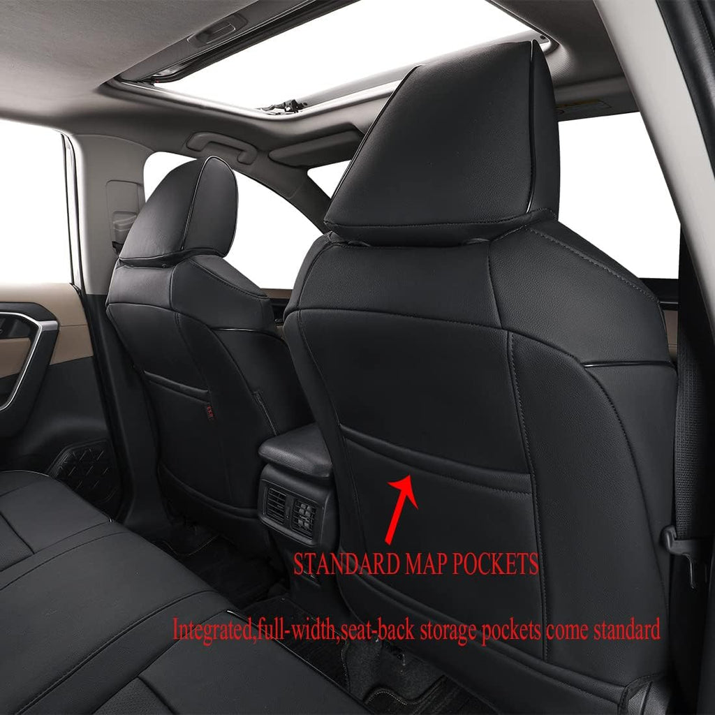 Corolla Seat Covers Car Seat Cover Full Set for Toyota Corolla 2014 2015 2016 2017 2018 2019 L, LE,LE Eco Sedan,Automotive Seat Covers for Cars,Front Back Seat Covers(Black)