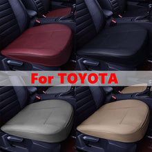 Load image into Gallery viewer, PU Leather Car Front Cover Cushion Seat Protector Half Full Surround for TOYOTA