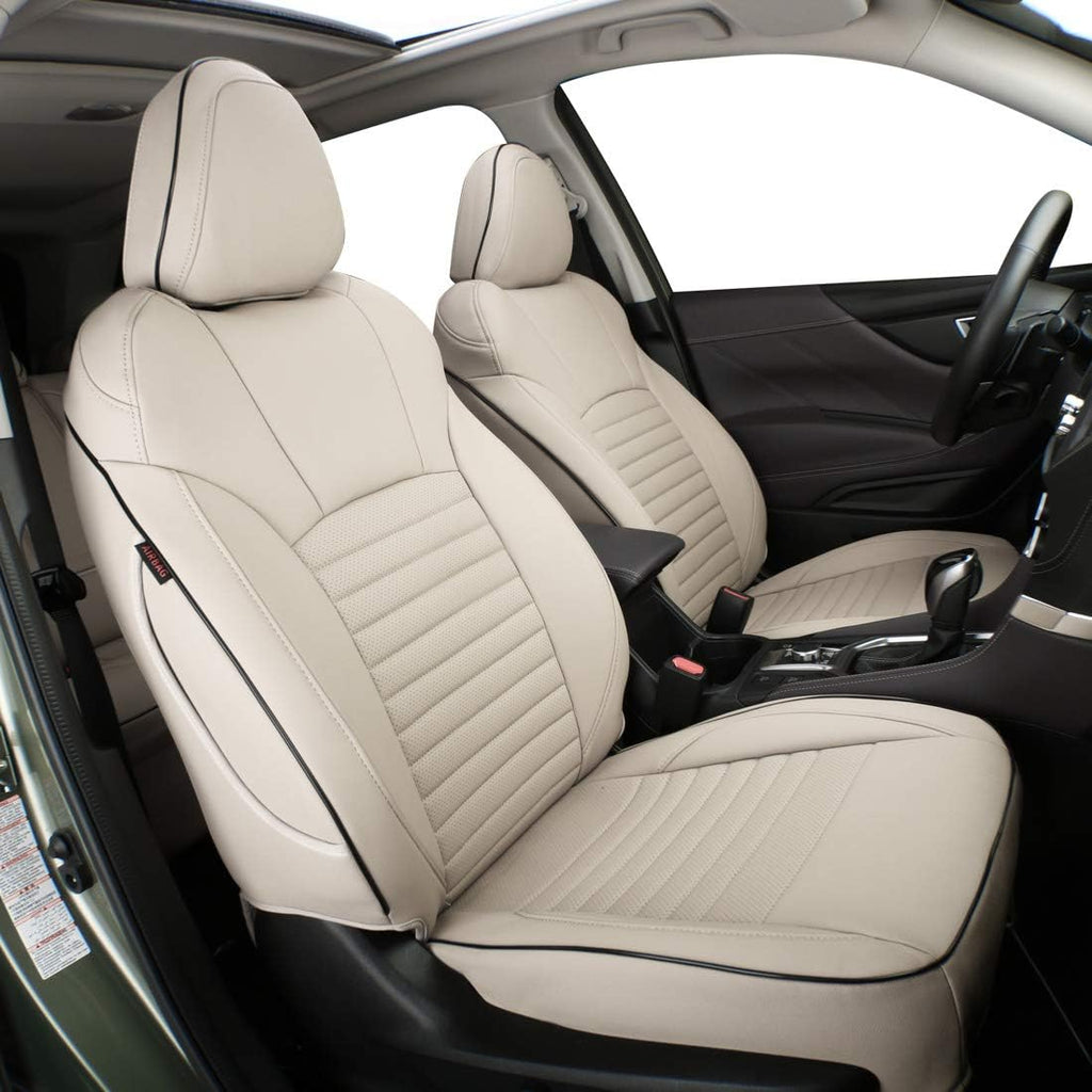Car Seat Covers Full Set,Seat Covers for Cars,Black Car Seat Cover,Car Seat Protector Waterproof,Custom Fit for Subaru Forester 2019 2020 2021 2022 2023 2024,Car Seat Cushion,Neoprene(Black)