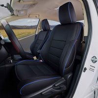 Corolla Seat Covers Car Seat Cover Full Set for Toyota Corolla 2014 2015 2016 2017 2018 2019 L, LE,LE Eco Sedan,Automotive Seat Covers for Cars,Front Back Seat Covers(Black)