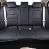 Custom Fit Camry Car Seat Covers for Select Toyota Camry LE,SE,SE Nightshade 2018 2019 2020 2021 2022 2023 2024 (Not for Hybrid) - Full Set, Leather (Black)