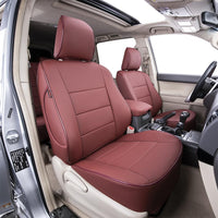 Custom Fit Gladiator Car Seat Covers for Select Jeep Gladiator (Not for HIGH Altitude,Rear Row No Center Fold-Down Armrest) 2020 2021 2022 2023 - Leatherette (Beige)