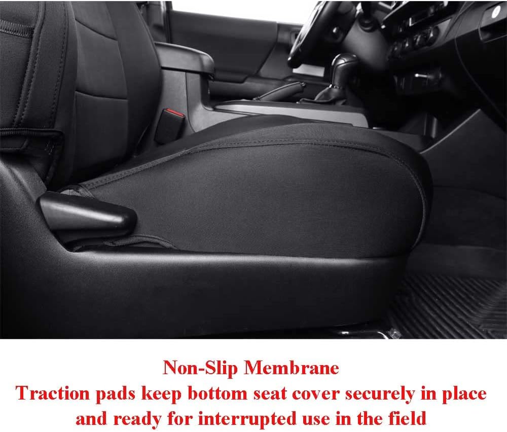 Car Seat Covers Full Set,Seat Covers for Cars,Black Car Seat Cover,Car Seat Protector Waterproof,Custom Fit for Subaru Forester 2019 2020 2021 2022 2023 2024,Car Seat Cushion,Neoprene(Black)