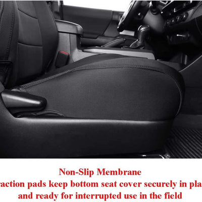 Car Seat Covers Full Set,Seat Covers for Cars,Black Car Seat Cover,Car Seat Protector Waterproof,Custom Fit for Subaru Forester 2019 2020 2021 2022 2023 2024,Car Seat Cushion,Neoprene(Black)