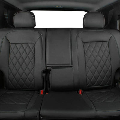 Custom Fit Malibu Car Seat Covers for Select Chevy Malibu L,Rs,Lt,Ls,Premier 2016 2017 2018 2019 2020 2021 2022 2023 2024 Full Set-Leather (Black)