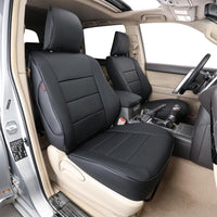 Custom Fit Gladiator Car Seat Covers for Select Jeep Gladiator (Not for HIGH Altitude,Rear Row No Center Fold-Down Armrest) 2020 2021 2022 2023 - Leatherette (Beige)