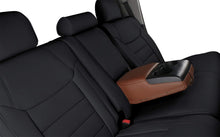 Load image into Gallery viewer, Custom Fit Silverado Car Seat Covers for Select 2014-2018 Silverado/Sierra 1500 &amp;2015-2019 Silverado HD Wt,Ls,Lt,Ltz,High Country (Crew Cab) - Full Set,Leather (Black)