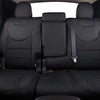 Compass 2018-2023 2024 Car Seat Covers Full Set,Seat Covers Custom Fit for Jeep Compass,Car Seat Protector Waterproof,Leather Car Seat Cushion,Black Car Seat Cover- Leatherette (Black)
