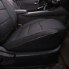 Custom Fit Sentra Car Seat Covers for Select Nissan Sentra SV,SR,S 2013 2014 2015 2016 2017 2018 2019 - Full Set, Leatherette (Black)