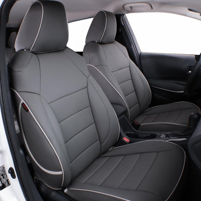 Corolla Seat Covers Car Seat Cover Full Set for Toyota Corolla 2014 2015 2016 2017 2018 2019 L, LE,LE Eco Sedan,Automotive Seat Covers for Cars,Front Back Seat Covers(Black)