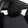 Custom Fit F150 Seat Covers for Ford 2021-2024 F150Supercab/2023-2024 Superduty Crewcab XL,XLT&2022-2024 F150 Lightning Pro,Xlt,Lariat,Platinum- Full Set,Leather(Black)