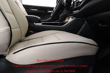 Load image into Gallery viewer, Custom Fit Car Seat Covers for Select GMC Yukon SLE,SLT,AT4 2015 2016 2017 2018 2019 2020 2021 2022 2023 - Leatherette (Beige)