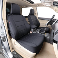 Custom Fit Gladiator Car Seat Covers for Select Jeep Gladiator (Not for HIGH Altitude,Rear Row No Center Fold-Down Armrest) 2020 2021 2022 2023 - Leatherette (Beige)