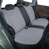 Custom Fit Crosstrek Car Seat Covers for Select Subaru Crosstrek 2018 2019 2020 2021 2022 2023 - Full Set,Leather (Black/Gray)