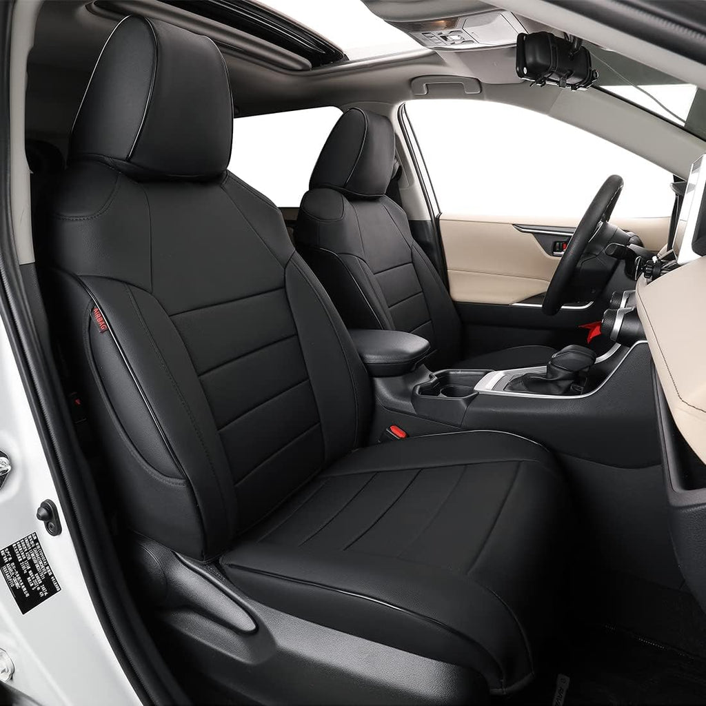 Corolla Seat Covers Car Seat Cover Full Set for Toyota Corolla 2014 2015 2016 2017 2018 2019 L, LE,LE Eco Sedan,Automotive Seat Covers for Cars,Front Back Seat Covers(Black)