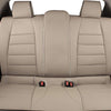 Custom Fit Murano Car Seat Covers for Select Nissan Murano S,Sv,Sl,Platinum,Midnight Edition 2015 2016 2017 2018 2019 2020 2021 2022 2023 2024- Leatherette (Beige)