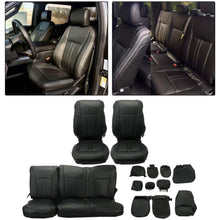 Load image into Gallery viewer, For 2017-22 Ford F250 Super Duty XLT Crew Cab Full Seat Cover Replacement Black