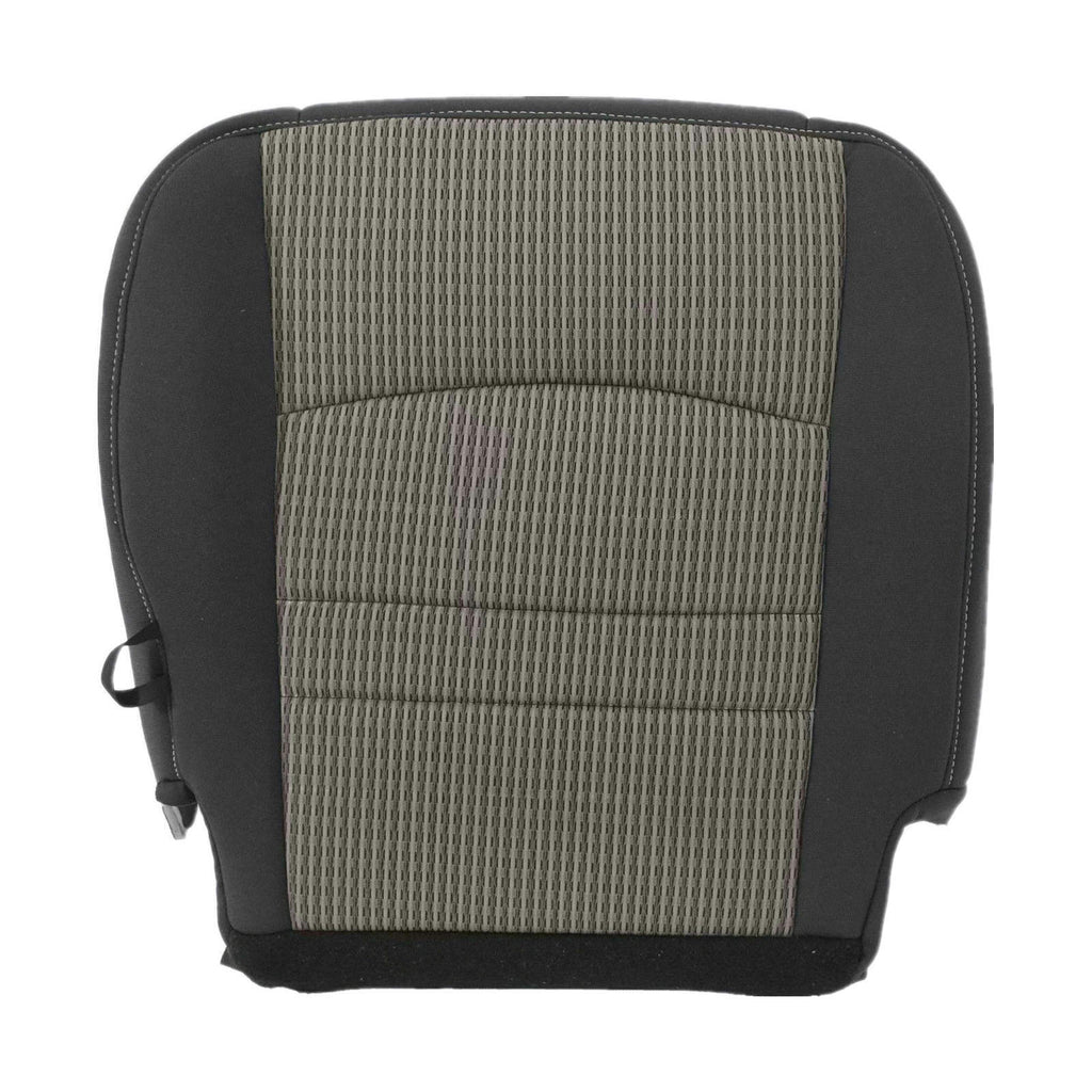 2009 to 2012 FITS for Dodge Ram 1500 2500 3500 SLT Cloth Seat Cover Gray
