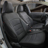 Custom Fit ES 350/ES 250 Car Seat Covers for Lexus ES 350/ES 250 Base,Premium,Luxury 2019 2020 2021 2022 2023 2024 - Full Set,Leather (Black)
