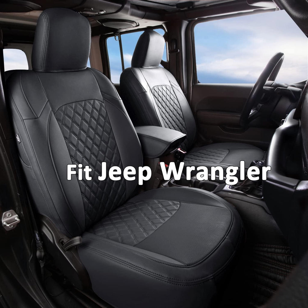 Jeep Wrangler  Seat Covers Custom Fit for 2007-2024 Style #2