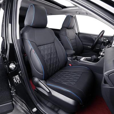 Corolla Seat Covers Car Seat Cover Full Set for Toyota Corolla 2014 2015 2016 2017 2018 2019 L, LE,LE Eco Sedan,Automotive Seat Covers for Cars,Front Back Seat Covers(Black)