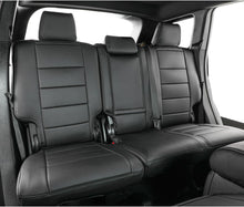 Load image into Gallery viewer, Wrangler 2013-2017 Car Seat Covers Full Set,Seat Covers Custom Fit for Jeep Wrangler,Car Seat Protector Waterproof,Leather Car Seat Cushion,Black Seat Cover - Leatherette (Black)