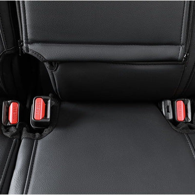 Custom Fit Grand Cherokeecar Seat Covers for Select Jeep Grand Cherokee(Not for Trailhawk,Srt) 2011 2012 2013 2014 2015 2016 2017 2018 2019 2020 2021 - Leatherette (Sand Beige)