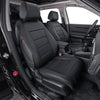 Custom Fit Sportage Car Seat Covers for Select KIA Sportage 2017 2018 2019 2020 2021 2022 - Leatherette (Beige)