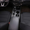 Custom Fit Altima Car Seat Covers for Select Nissan Altima SV,S,SR 2013 2014 2015 2016 2017 2018 & 2017 2018 SL (Rear Row with Non Removable Headrest) -Full Set, Leather (Black)
