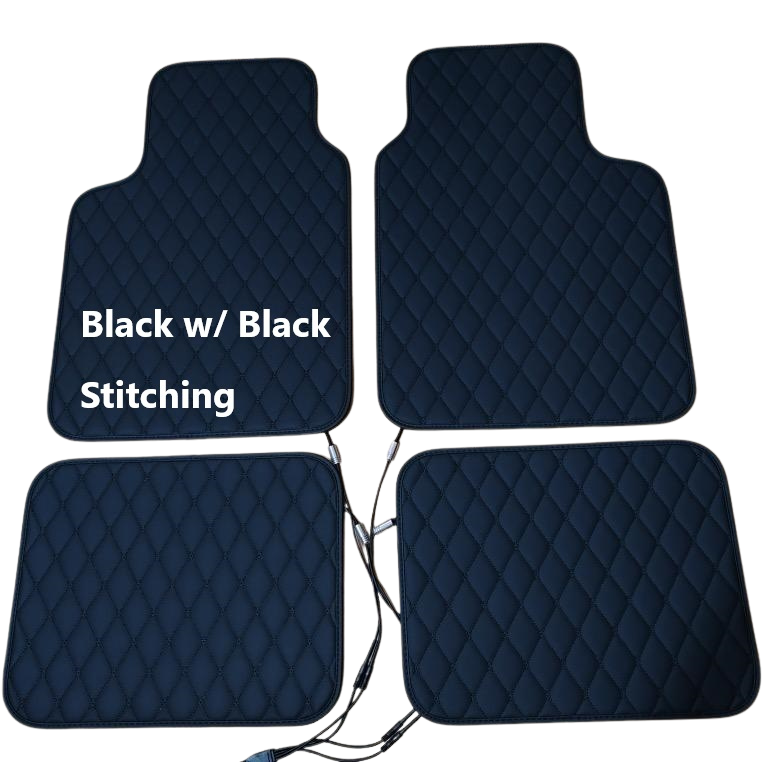 Diamond LED Fiber Optic Floor Mats (4-Piece Set)