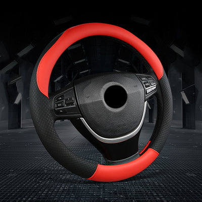 For Toyota Car Steering Wheel Cover Microfiber Leather Anti-Slip Accessories