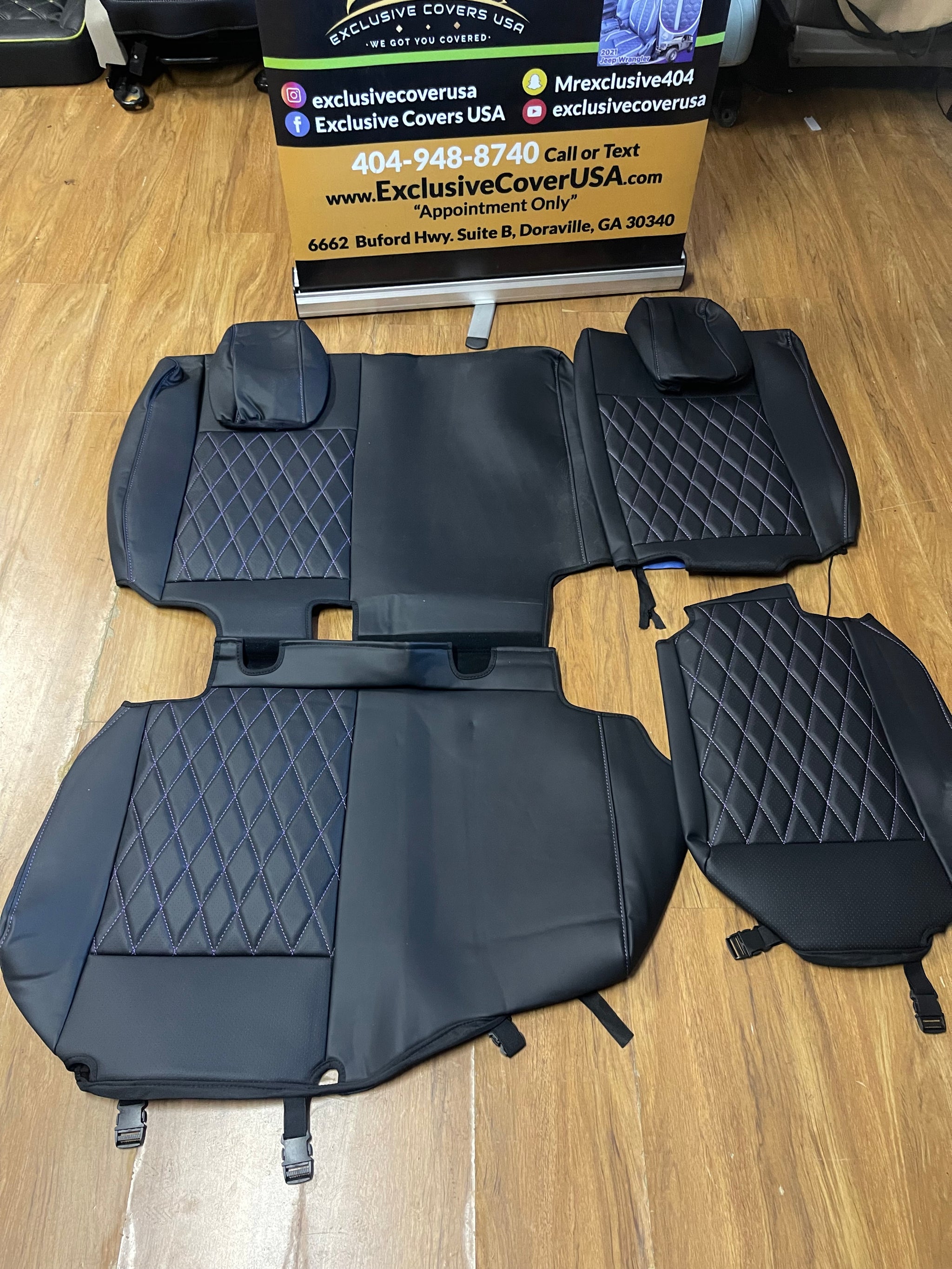 2007-2012 Jeep Wrangler JK Luxury Custom Seat Cover