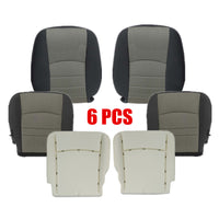 2009 to 2012 FITS for Dodge Ram 1500 2500 3500 SLT Cloth Seat Cover Gray