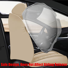 Load image into Gallery viewer, For Honda Leather 5 Seat Car Seat Cover Front Rear Full Set Cushion Pad \Nbeige