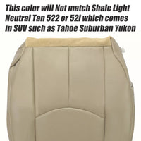 For 2003 2004 2005 2006 GMC Sierra 1500 2500 3500 Replacement Bottom Seat Cover
